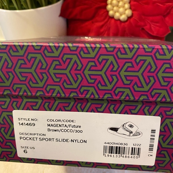 TORY BURCH POCKET SPORT SLIDE NYLON - Picture 8 of 8